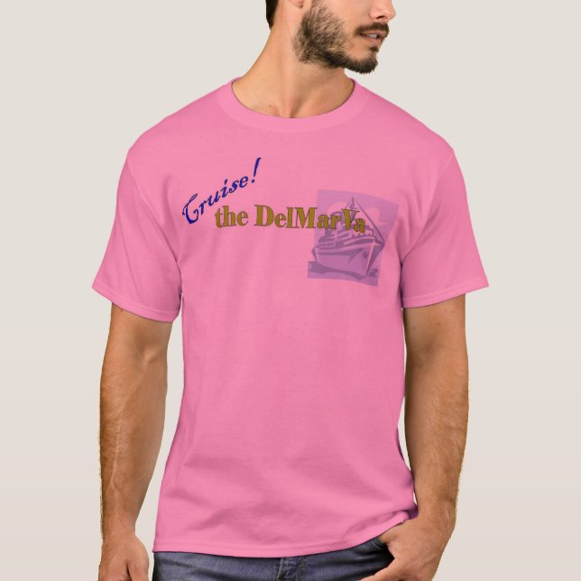 T-shirt Croisent le DelMarVa (Devant)