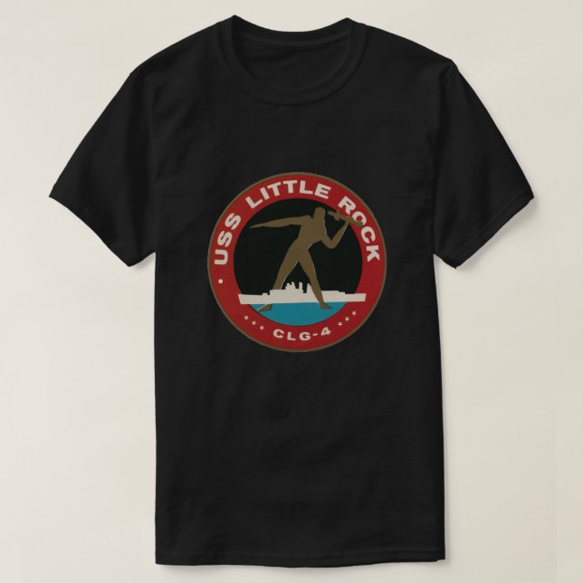 T-shirt croiseur USS Little Rock CLG-4  (Design devant)