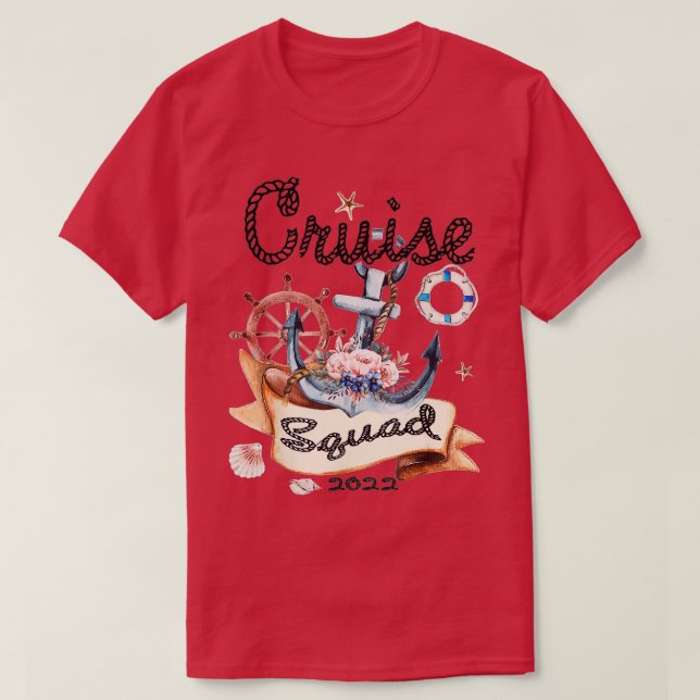 T-shirt Croisière 2022 Funny Family Matching Cruise Vac (Design devant)
