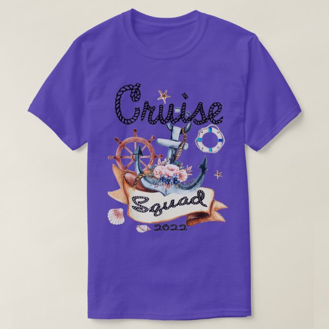 T-shirt Croisière 2022 Funny Family Matching Cruise Vac (Design devant)