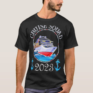 T-shirt Croisière 2023 Croiseurs jumelés croisière en fami