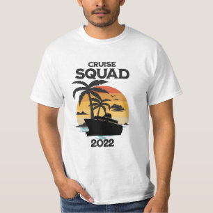 T-shirt Croisière 2024 Plage de vacances en famille