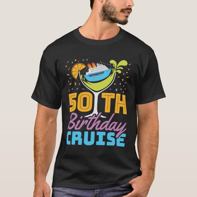 T-shirt Croisière 50e anniversaire (Devant)