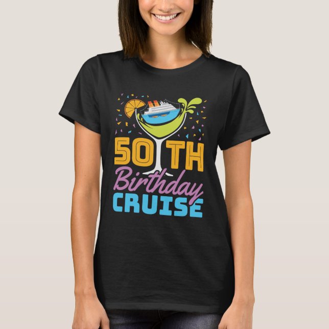 T-shirt Croisière 50e anniversaire (Devant)