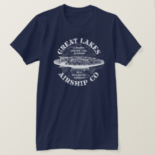 T-shirt Croisière Aérienne des Grands Lacs Dark Mens T Shi