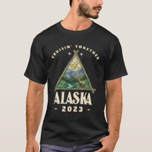T-shirt Croisière Alaska 2023 Famille Vacation Alaska Cr