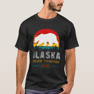 T-shirt Croisière Alaska 2028 Souvenirs Alaska Chemise Ala