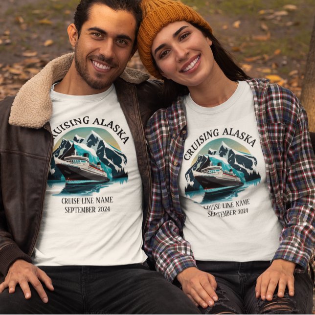 T-shirt Croisière Alaska Ship Embarkation Custom Group (Créateur téléchargé)