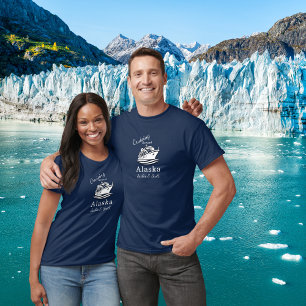 T-shirt Croisière Alaska Vacation Blue Personnaliser