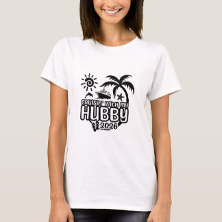 T-shirt Croisière avec mon mari Croisière d'anniversaire 2