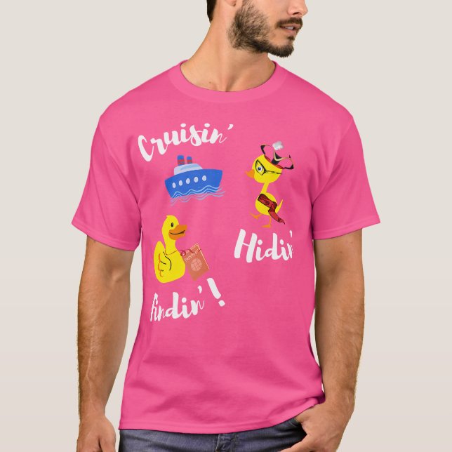 T-shirt Croisière Cache-cache Canards en Caoutchouc Passep (Devant)
