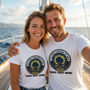 T-shirt Croisière Chasseur d'éclipse en mer 2026