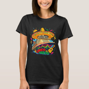 T-shirt Croisière Cinco de mayo vacances mexicaines