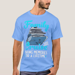 T-shirt Croisière croisière famille bateau croisière 2023