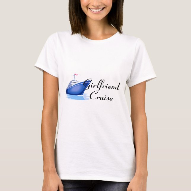 T-shirt Croisière d'amie (Devant)