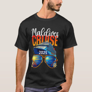 T-shirt Croisière d'anniversaire de voyage 2025 pour fille