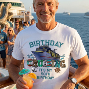 T-shirt Croisière d'anniversaire Personnalisé C'est mon an