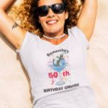 T-shirt Croisière d'anniversaire personnalisée Ancre cockt<br><div class="desc">Cette conception a été créée par art numérique. Vous pouvez modifier le style de cette chemise en choisissant Plus > sous l'option de style. Il peut être personnalisé en cliquant sur le bouton personnaliser et en modifiant la couleur, en ajoutant un nom, des initiales ou vos mots préférés. Contactez-moi à...</div>