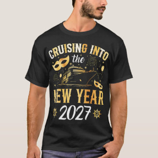T-shirt Croisière dans la Nouvelle Année 2027 Hommes