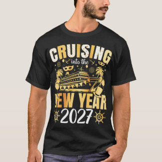 T-shirt Croisière dans la Nouvelle Année 2027 Hommes
