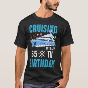 T-shirt Croisière Dans Mon 65 Ans Croisière Anniversaire 6