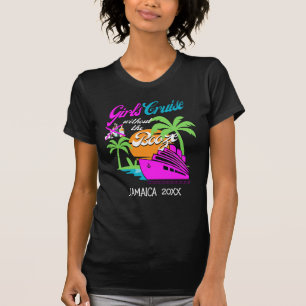 T-SHIRT CROISIÈRE DE FILLES SANS ALCOOL VACANCES ENTERREME