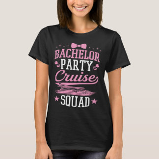 T-shirt Croisière de groupe pour enterrement de vie de gar