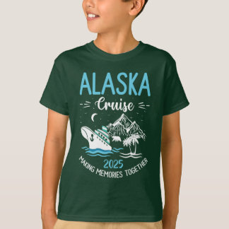 T-shirt Croisière de l'Alaska 2025 Amis de famille corresp