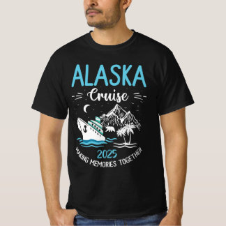 T-shirt Croisière de l'Alaska 2025 Amis de famille corresp