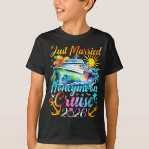 T-shirt Croisière de lune de miel pour couples assortis 20