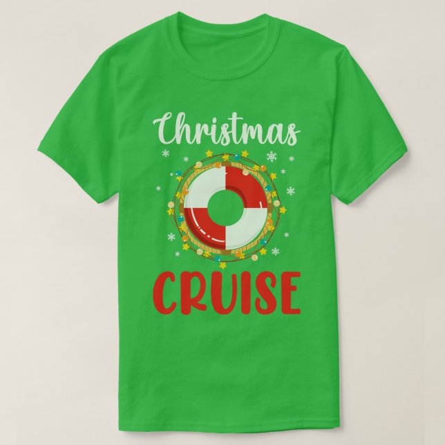 T-shirt Croisière de Noël (Design devant)