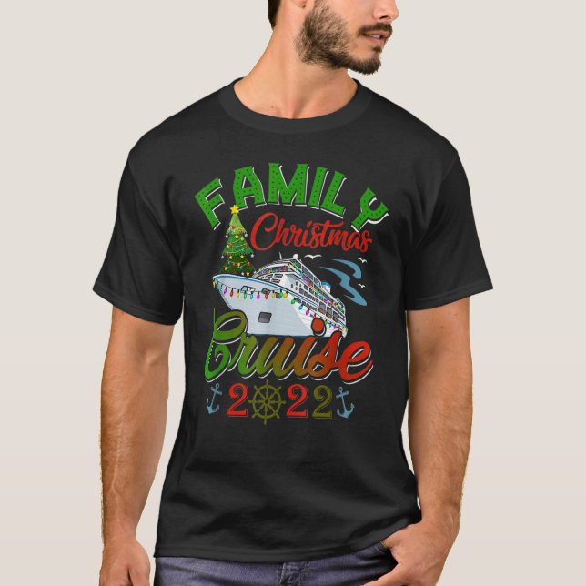 T-shirt Croisière de Noël en famille 2022 Croisière Noël (Devant)