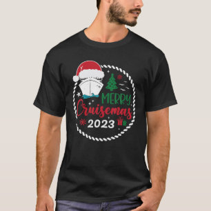 T-shirt Croisière de Noël en famille 2023 Merry Cruisemas 