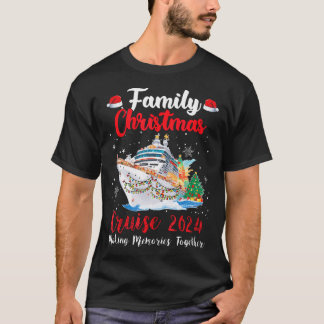 T-shirt Croisière de Noël en famille 2024 Merry Cruisemas