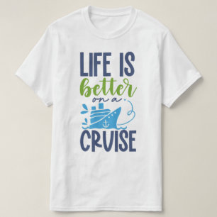T-shirt Croisière de nom personnalisé