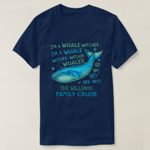 T-shirt Croisière de observation de vacances de famille d