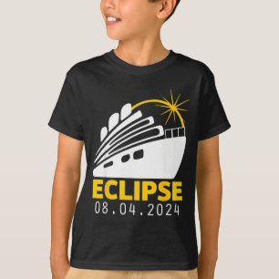 T-shirt Croisière de totalité de l'éclipse solaire mignonn