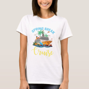 T-shirt Croisière de vacances de printemps