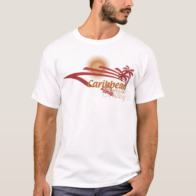 T-shirt Croisière des Caraïbes (Devant)