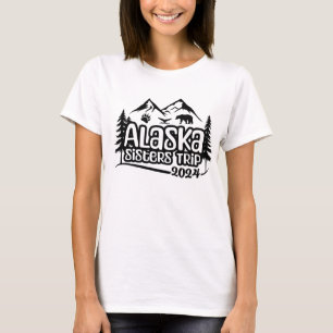 T-shirt Croisière des soeurs de l'Alaska, vacances, 2024, 
