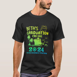 T-shirt Croisière d'études supérieures 2024 Escadron de cr