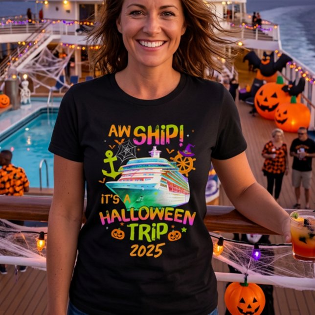 T-shirt Croisière d'Halloween (Créateur téléchargé)