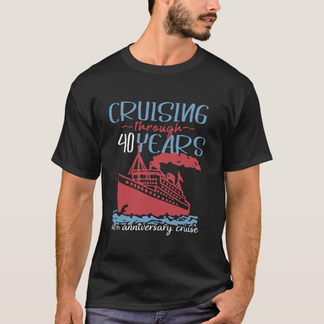 T-shirt Croisière du 40e anniversaire Son et ses Correspon (Devant)
