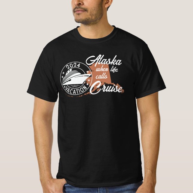 T-shirt Croisière du groupe Alaska (Devant)