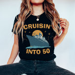 T-shirt Croisière En Âge Personnalisé Anniversaire Chemise<br><div class="desc">Ahoy, matey ! Si vous cherchez la chemise d'anniversaire parfaite pour rocher sur votre jour spécial, alors ne cherchez pas plus loin que notre chemise d'anniversaire Cruisin' Into personnalisée! Que vous ayez 18 ou 80 ans, cette chemise peut être customisée selon votre âge et votre style. Imaginez-vous en train de...</div>