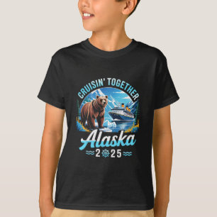 T-shirt Croisière en Alaska 2025 en famille Cruisin Togeth