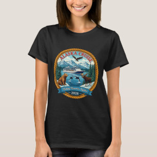 T-shirt Croisière en Alaska 2026 Amis et famille appariés