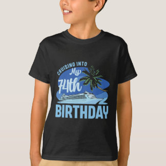 T-shirt Croisière en bateau de vacances en croisière dans