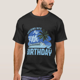 T-shirt Croisière en bateau de vacances en croisière pour