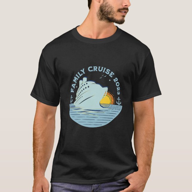 T-shirt croisière en famille 2023 (Devant)